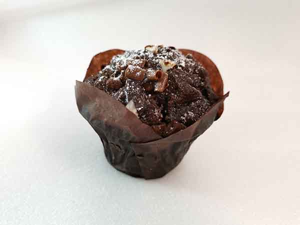 Muffin mit Schokolade